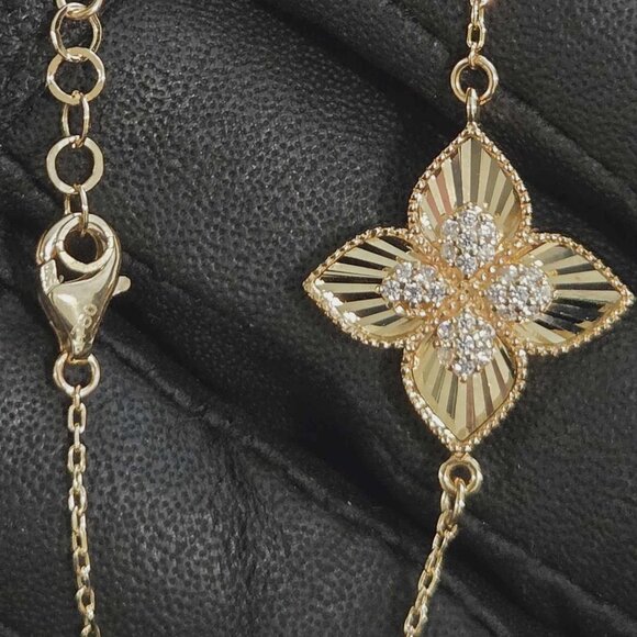 18k gold pretty bracelet - Picture 11 of 16